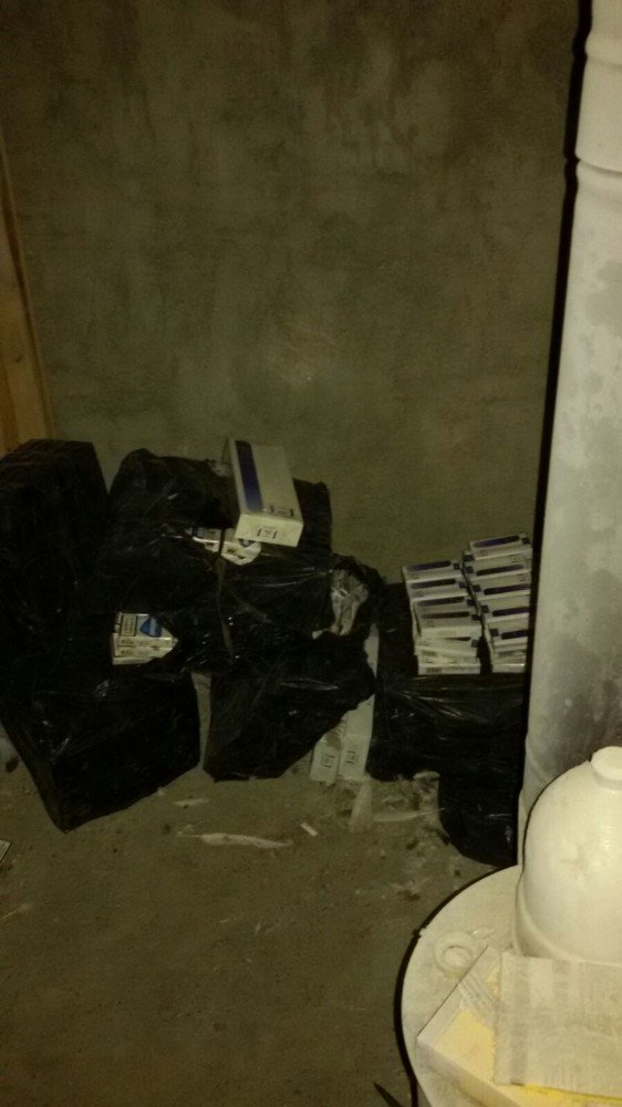 Kayseri’de 2 bin 400 paket kaçak sigara ele geçirildi