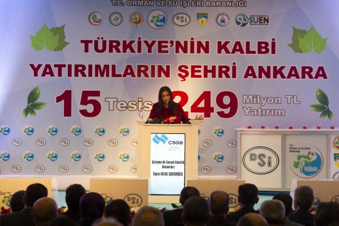 Bakan Eroğlu: “Her yanan dört ampulden biri hidrolik enerji santrallerinden kaynaklanıyor”