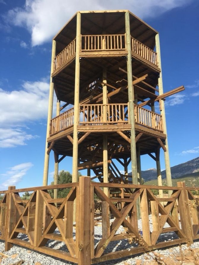 Dilek Yarımadası Milli Parkı’nda kuş gözlem kulesi yapılıyor