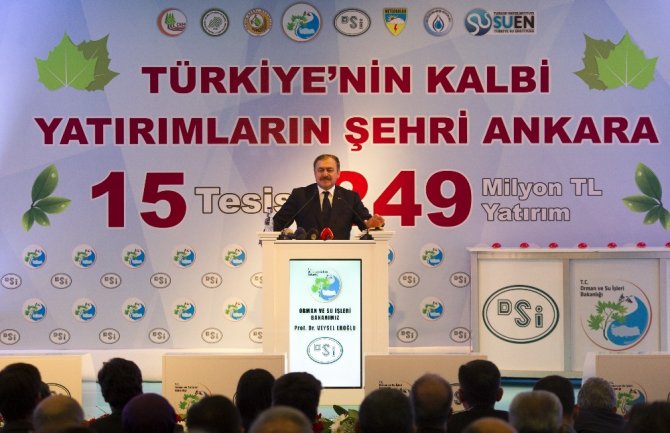 Bakan Eroğlu: “Her yanan dört ampulden biri hidrolik enerji santrallerinden kaynaklanıyor”