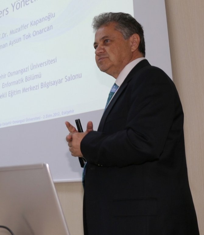 ESOGÜ Enformatik Bölümü tarafından ESOGÜ Ders Yönetim Sistemi eğitimi gerçekleştirildi