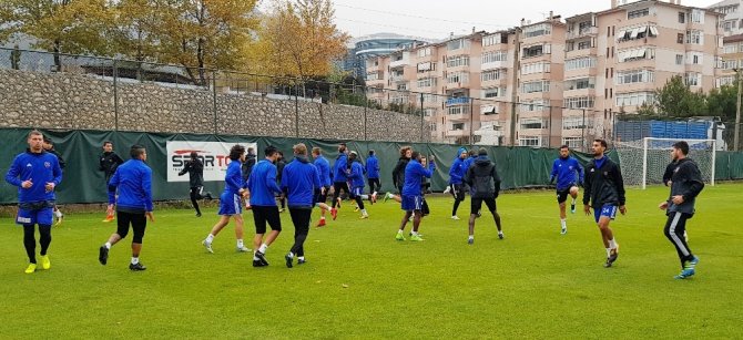 Karabükspor’da Bursaspor maçı hazırlıkları başladı