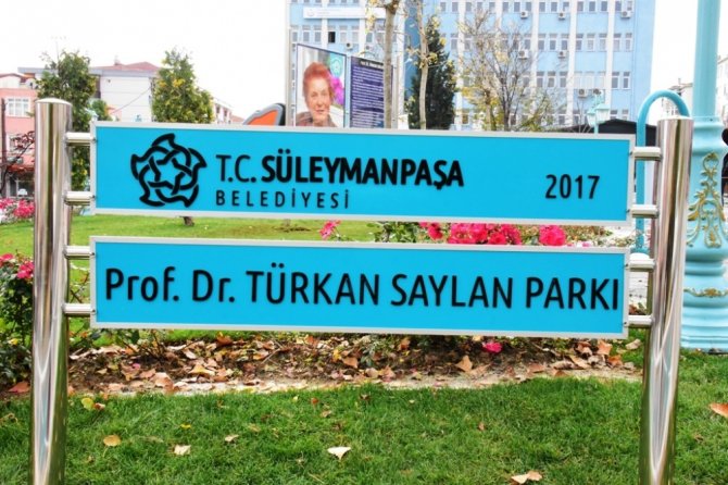 Prof. Dr. Türkan Saylan Parkı 24 Kasım’da açılacak