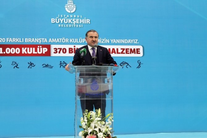 Bakan Osman Aşkın Bak: “Bakanlık olarak Türkiye’deki 13 bin amatör spor kulübüne 35 milyon TL destek veriyoruz”