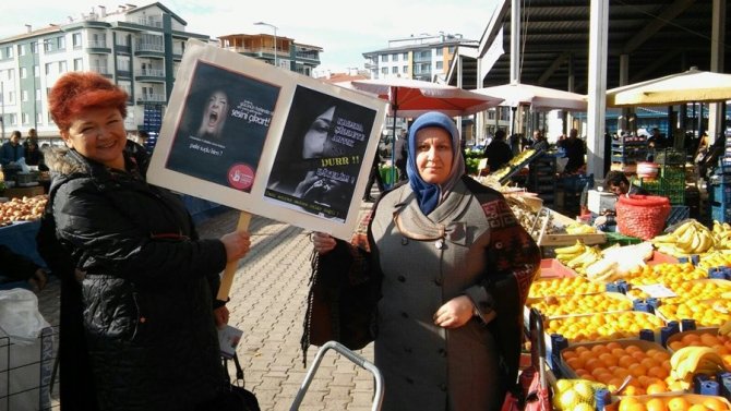 Çankırı’da Kadına Yönelik Şiddete Karşı Mücadele Günü etkinlikleri