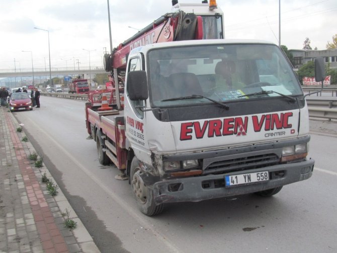Gebze‘de zincirleme trafik kazası: 2 yaralı