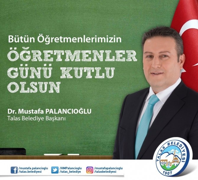 Başkan Palancıoğlu Öğretmenler Günü’nü kutladı