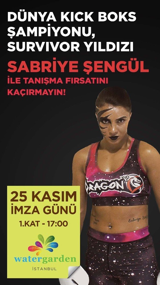 Ataşehir’de "Survivor" Sabriye Şengül imza günü düzenleyecek