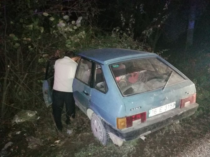 Bursa’da trafik kazası: 2 kişi yaralı