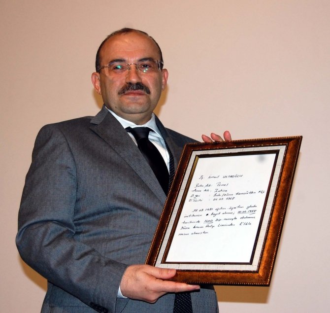 Vali Ustaoğlu’na ‘diploma’ sürprizi