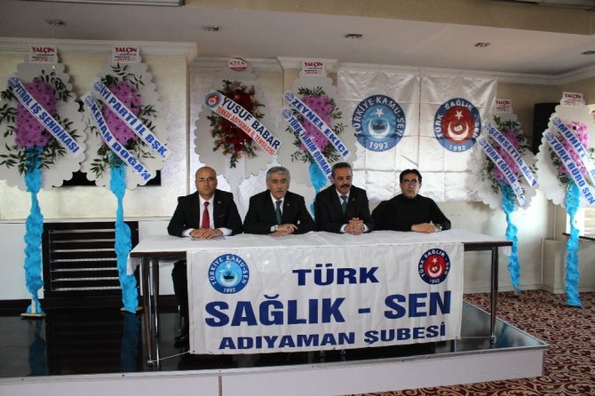 Türk Sağlık-Sen kongresi gerçekleşti