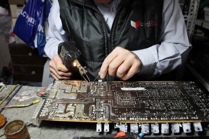 40 yıllık elektronik tamircisi