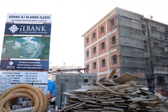 Aladağ’a yurt takviyesi