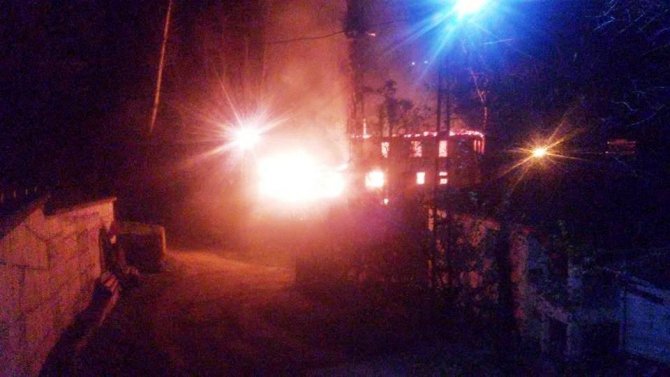 Ordu’da 70 yıllık ahşap cami alevlere teslim oldu