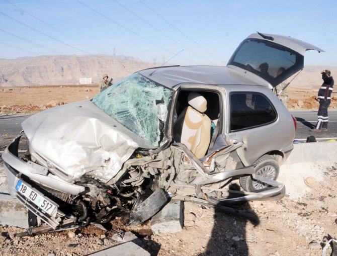 Cizre’de trafik kazası: 1 ölü, 4 yaralı