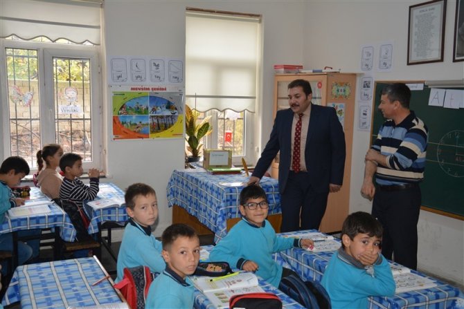 İlçe Milli Eğitim Müdürü Koç, okulları ziyaret etti
