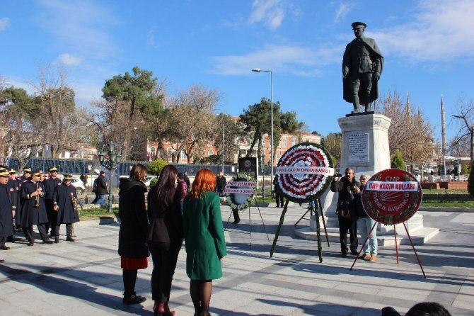 Edirne’de Kadınların Seçme ve Seçilme Hakkı Verilmesinin yıldönümü etkinlikleri