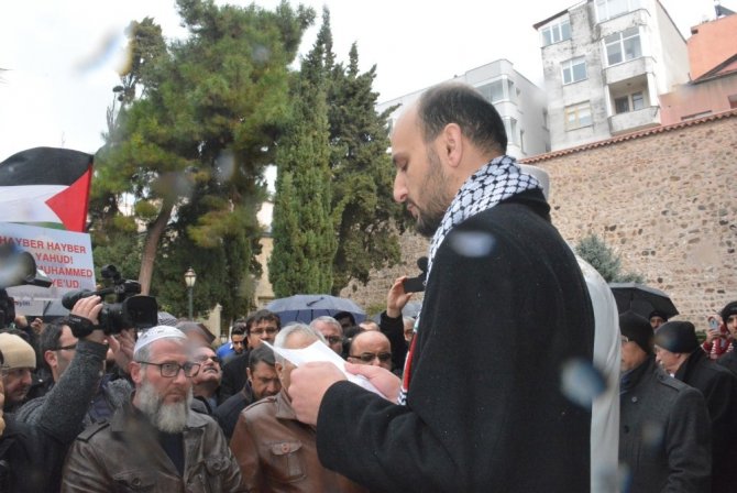 Sinop’ta ABD’nin Kudüs kararı protesto edildi