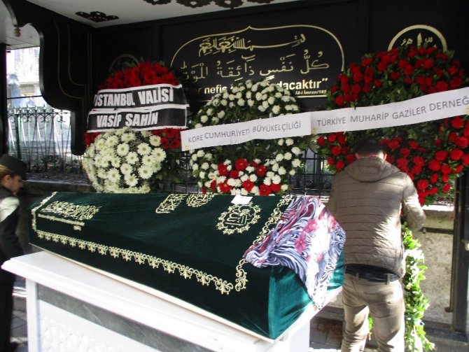 Kore Gazisi Süleyman Dilbirliği ve eşi Nimet Dilbirliği son yolculuklarına uğurlandı