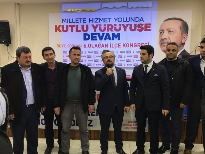 AK Parti Büyükorhan’da başkanlığa Tüfekçi seçildi
