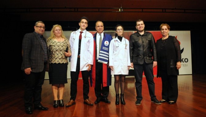 SANKO Üniversitesi Tıp Fakültesi beyaz önlük töreni