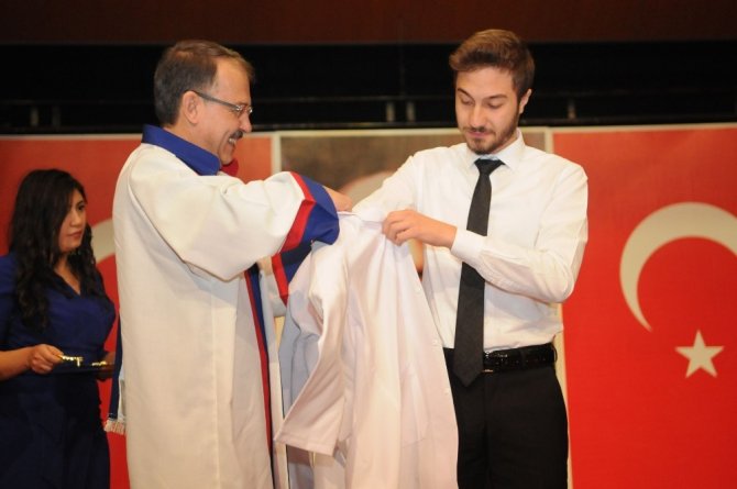 SANKO Üniversitesi Tıp Fakültesi beyaz önlük töreni