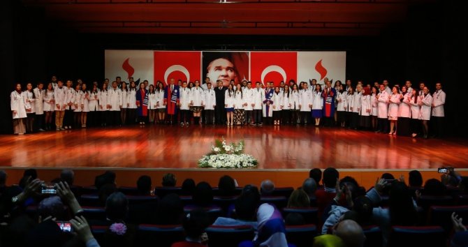 SANKO Üniversitesi Tıp Fakültesi beyaz önlük töreni