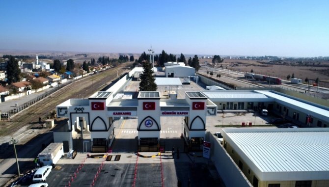 Karkamış Gümrük Kapısı yeniden hizmete açıldı