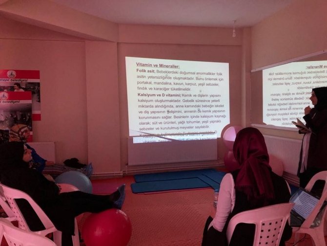 Köseköy Kadın Spor Merkezi’nde gebelik dersi verilecek