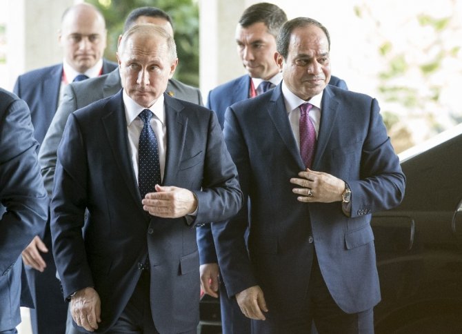 Rusya Devlet Başkanı Putin, Mısır’da