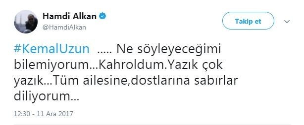 Yönetmen Mustafa Kemal Uzun’un cinayetine ünlüler sosyal medya hesaplarından tepki gösterdi
