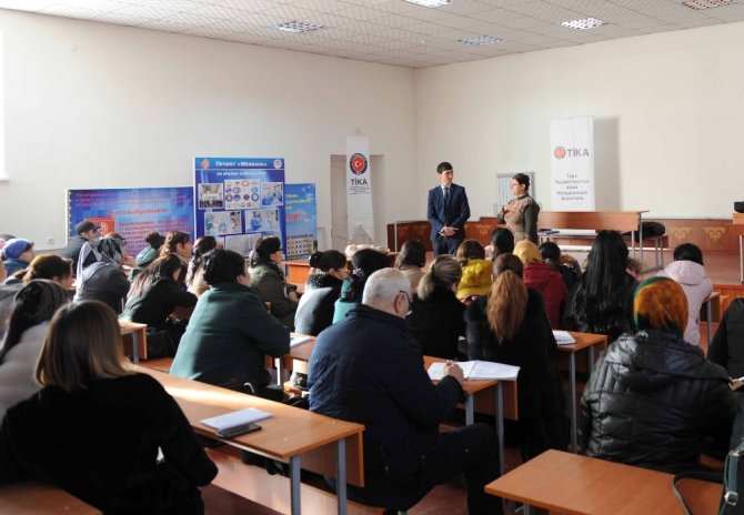 TİKA’dan Kırgız sağlık personeline eğitim