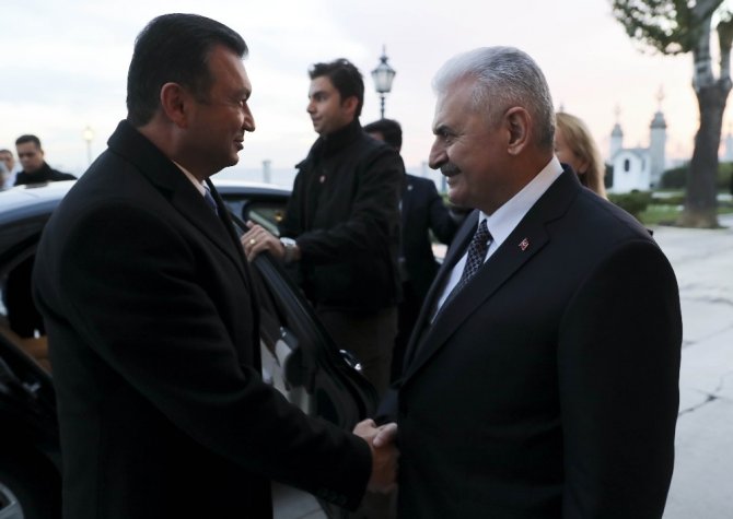 Başbakan Yıldırım, Tacikistan Başbakanı Rasulzade ile bir araya geldi