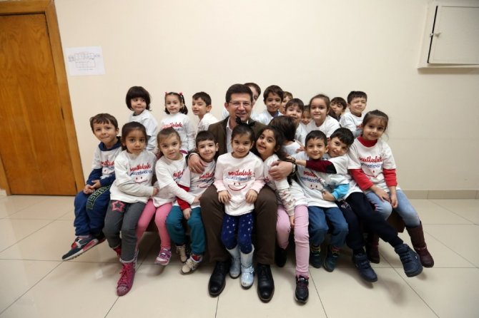 Başkan Subaşıoğlu minik öğrencileri ağırladı