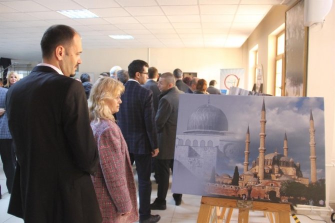 Edirne’de ‘Kudüs’ sergisi açıldı