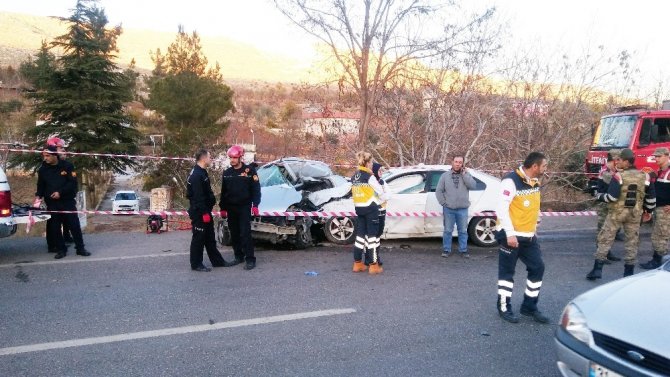 Gaziantep’te feci kaza: 1 ölü, 4 yaralı