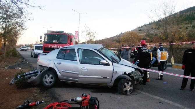 Gaziantep’te feci kaza: 1 ölü, 4 yaralı