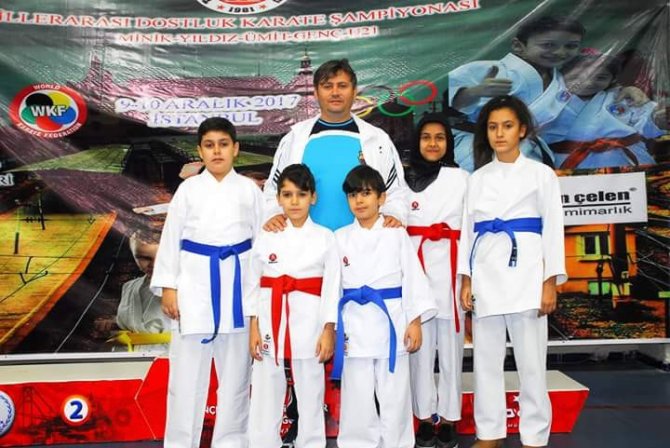 Osmaniyeli karateciler 5 madalya kazandı