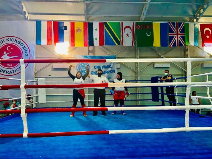 Kick Boks şampiyonasına damga vurdular