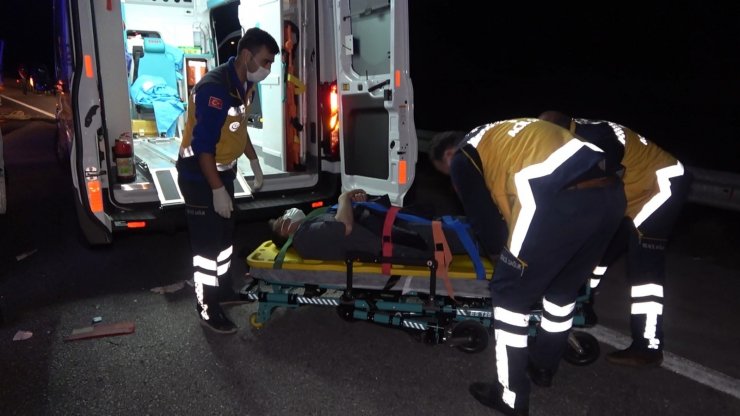 Kırıkkale’de kamyon ile kamyonet çarpıştı: 1 ölü, 4 yaralı