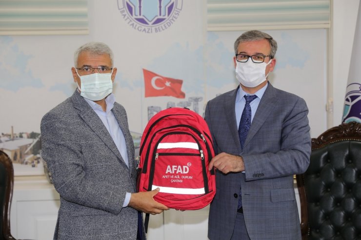 Başkan Güder, AFAD Müdürü Türker’i konuk etti