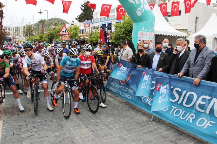56. Cumhurbaşkanlığı Türkiye Bisiklet Turu’nda son etap Bodrum’dan start aldı