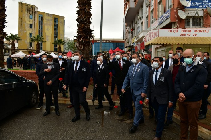 Çiğli’de belediye başkan yardımcısına hüzünlü veda
