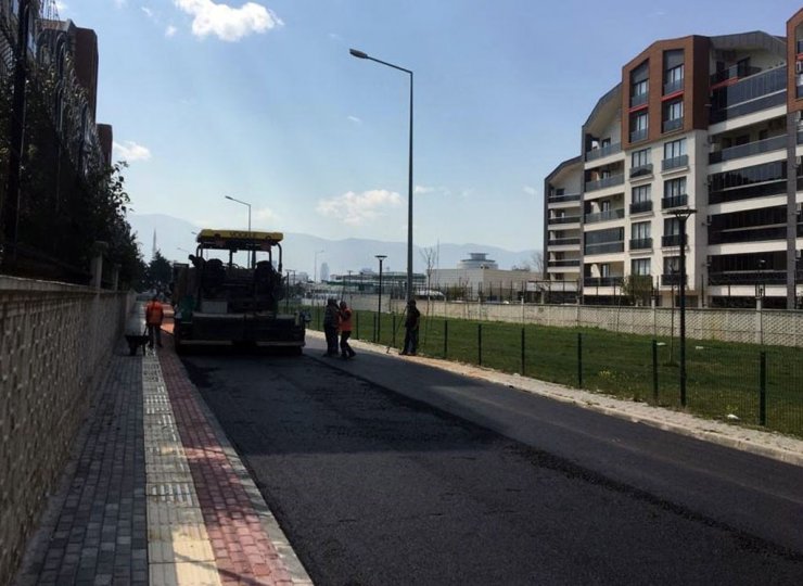 Osmangazi’den asfalt mesaisi