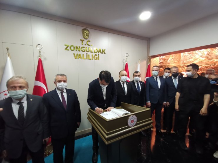 Çevre ve Şehircilik Bakanı Murat Kurum Zonguldak’ta