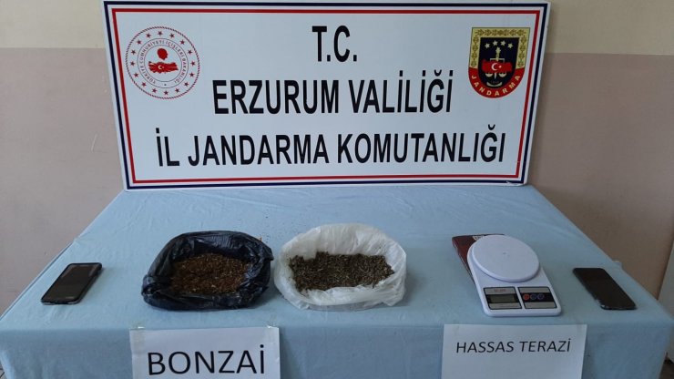 Erzurum’da uyuşturucu operasyonu: 3 tutuklama