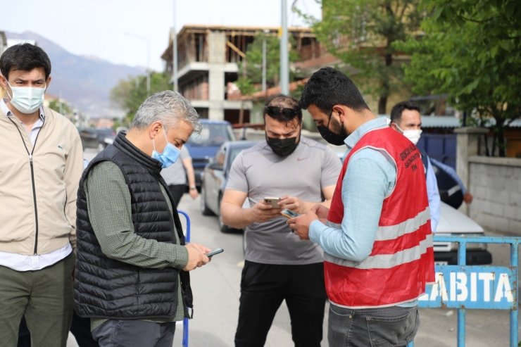 Erzincan’da pazaryerlerine HES kodu sorgulaması yapılarak giriş yapıldı