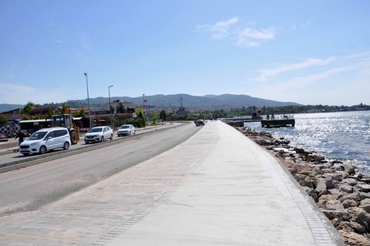 Gölcük Kavaklı sahili yaza hazırlanıyor