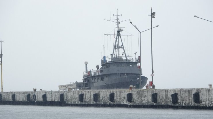 TCG Çubuklu araştırma gemisi Sinop’ta