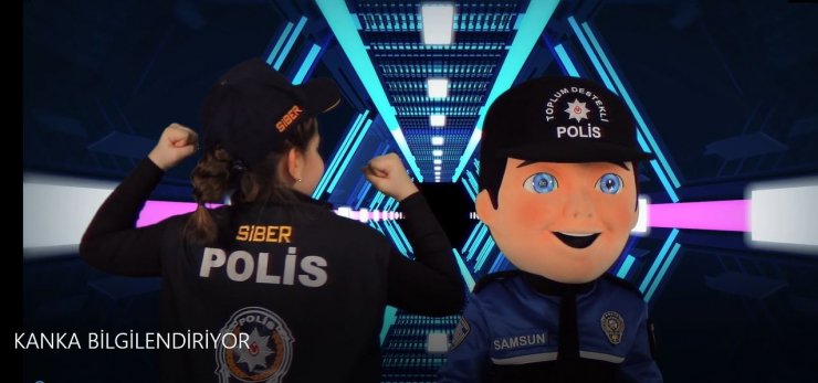 Polisten "Bizi izle Samsun" projesi